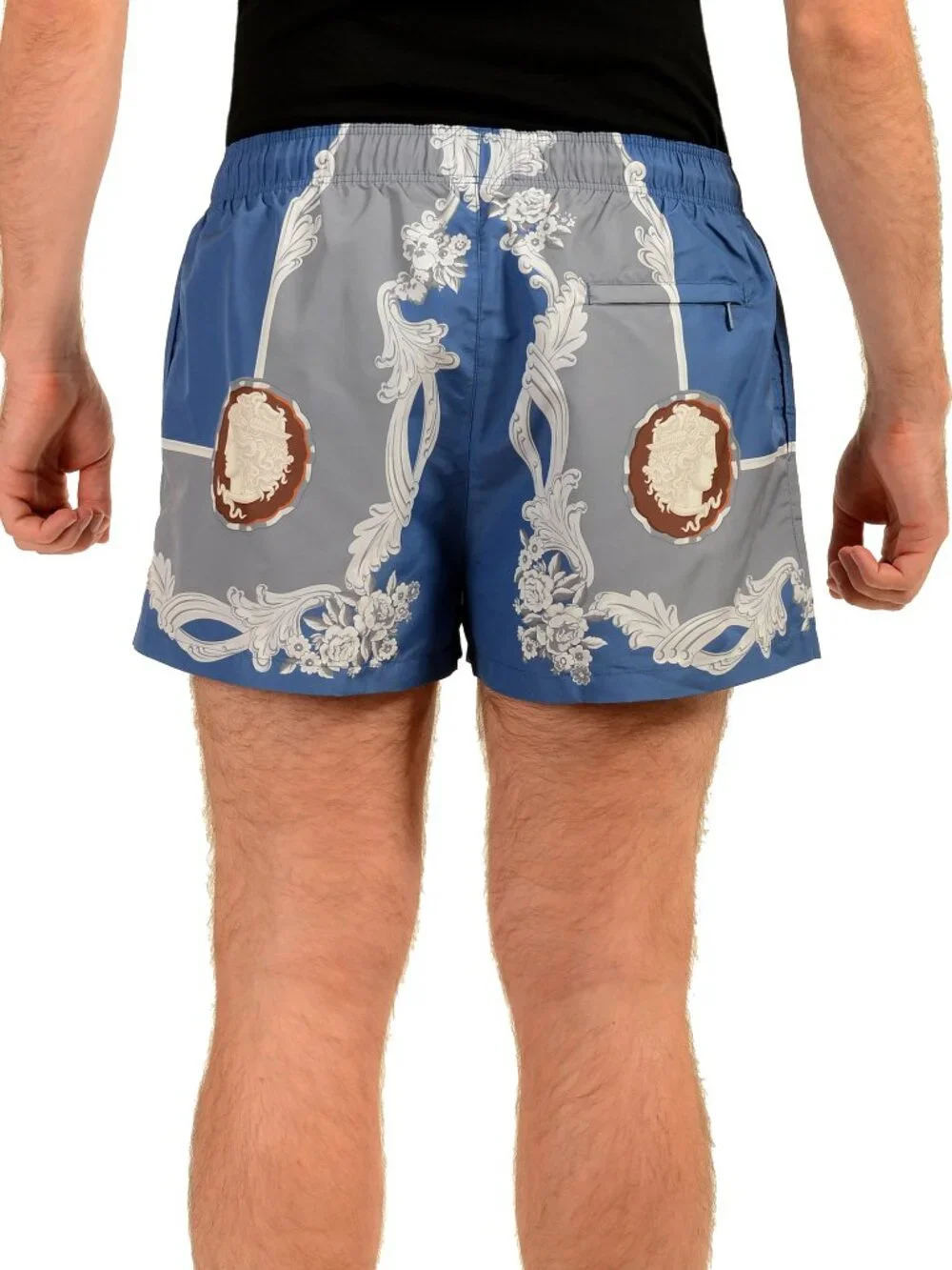 Versace Men's Multi-Color Swimwear Swim Shorts Versace Sz 6 US L IT 52